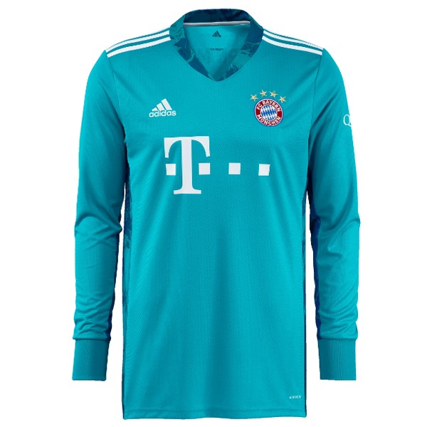 Camiseta Bayern Munich Manga Larga Portero 2020 2021 Azul